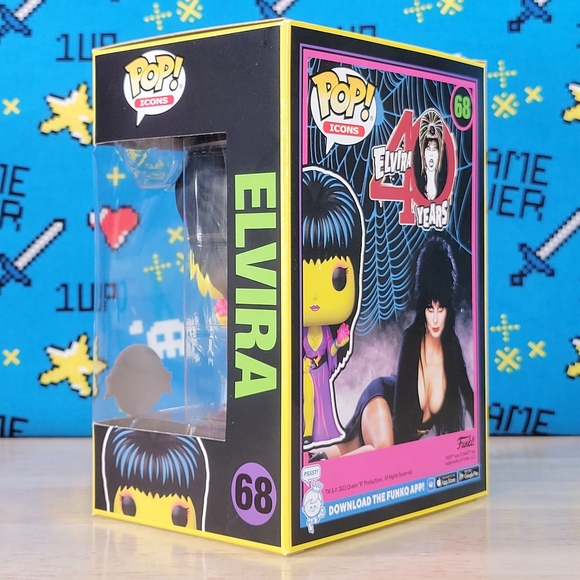 Funko PoP Icons Elvira 40 Years #68 Special Edition Collectible - Picture 5 of 11